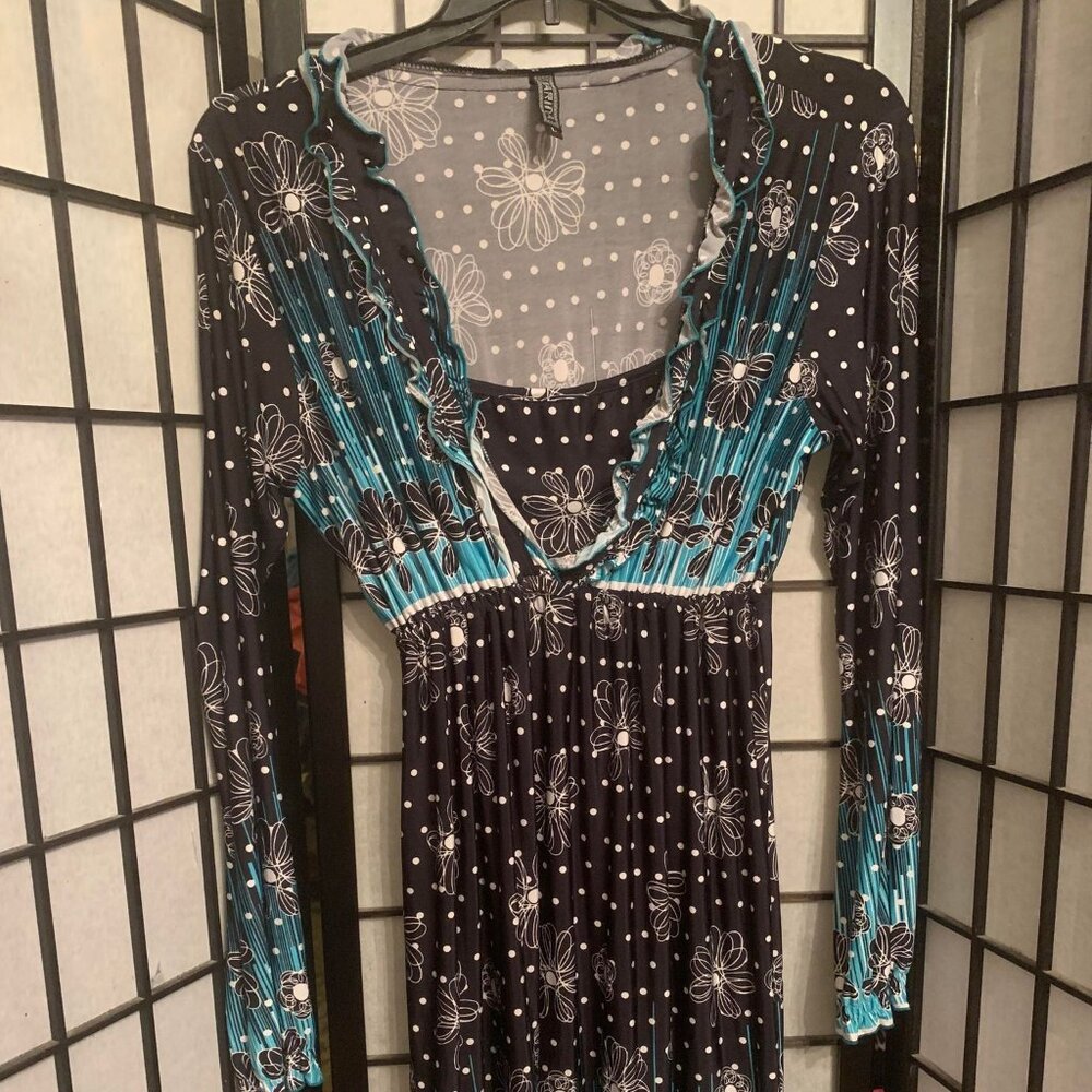 EUC Sarina Brand Black Dress Size Large